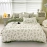 Floral Printed Home Queen Bedding Set Soft Fresh Comfortable Duvet Cover Set with Sheets Quilt Covers Pillow Cases 3-4 Pcs Sets