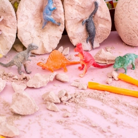 Dinosaur Eggs Dig Kit Exquisite Vivid Appearance Archeological Dino Egg Excavation Kit for Children